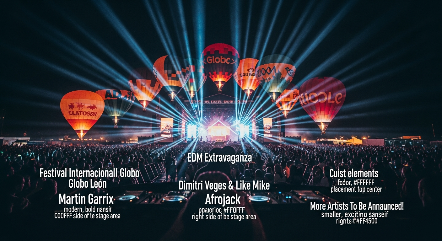 Festival Internacional del Globo León - Martin Garrix, Dimitri Vegas & Afrojack