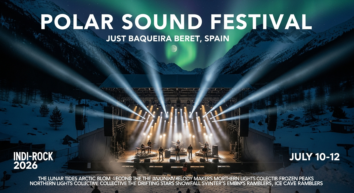 Polar Sound Festival 2026 - 2-Day Pass - Lori Meyers, Leire Martínez, Juan Magán and more