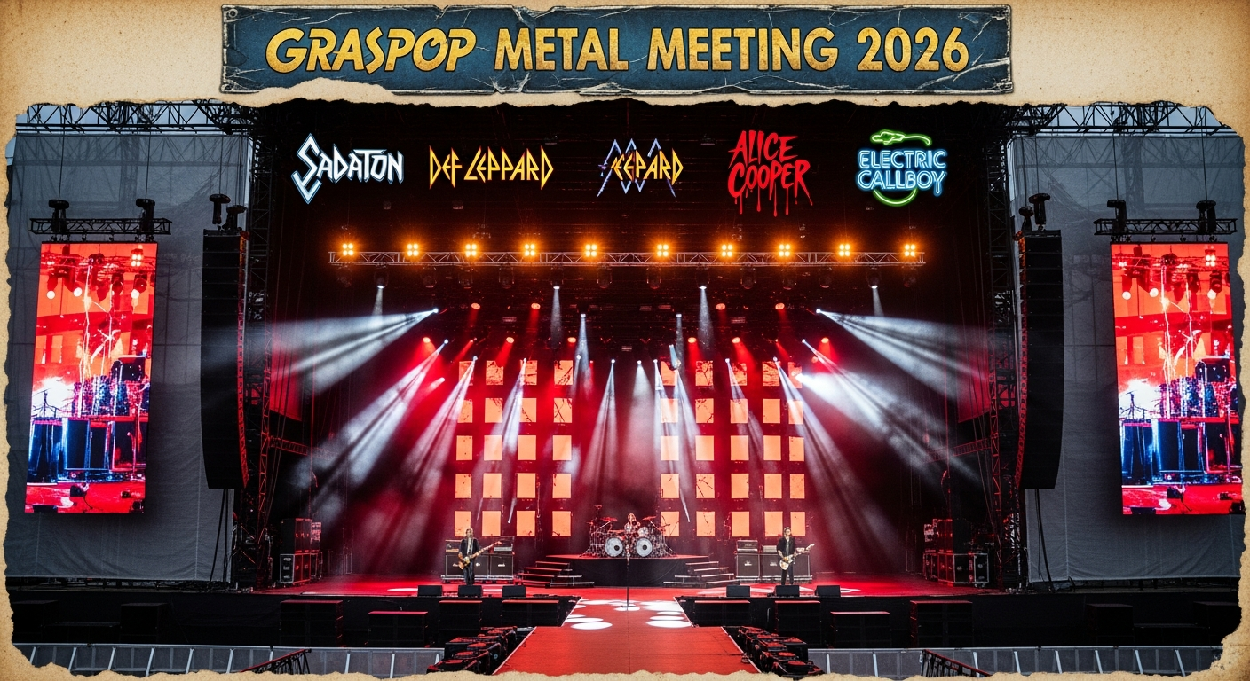 Graspop Metal Meeting 2026 - Thursday - Limp Bizkit, Within Temptation, Megadeth and more